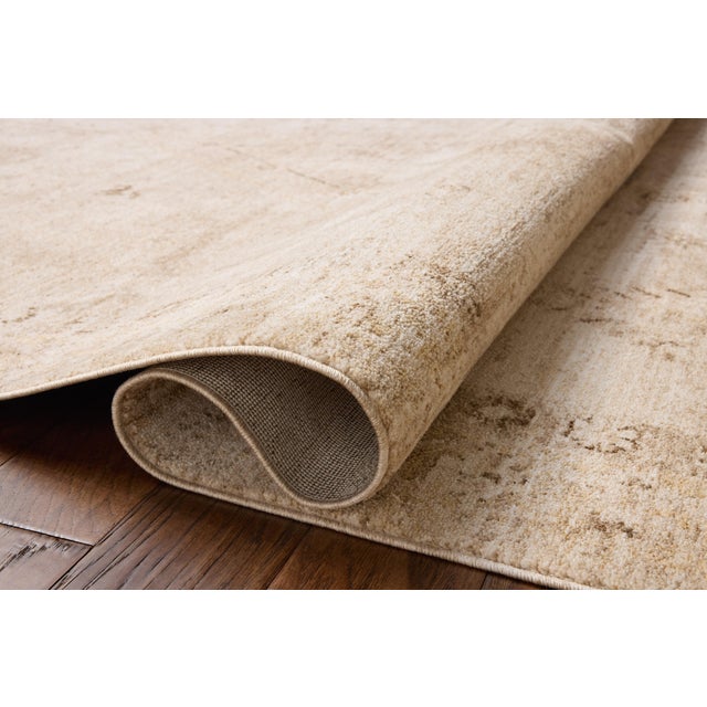 Traditional Chris Loves Julia x Loloi Palma Natural / Smoke 2'-7" x 10'-0" Runner Rug For Sale - Image 3 of 6