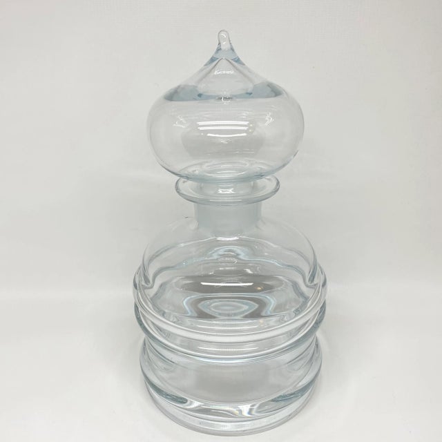 Nanny Still for Riihimaen Lasi Finland Glass Decanter For Sale In New York - Image 6 of 13