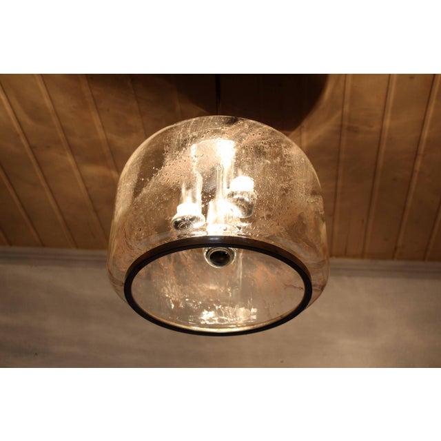 Mid-Century Modern Murano Glass Pendant Light by Doria Leuchten for Doria Leuchten, 1960s For Sale - Image 3 of 13