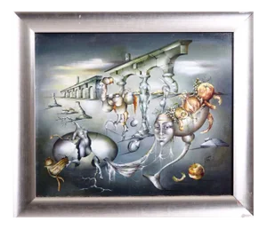 Surrealistic Painting Oil on Canvas