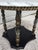 1940's Marble Top Side Table With Diamond Cut Crystal Detail For Sale - Image 9 of 10