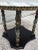 Vintage Palm Beach Style Marble Top Accent Table For Sale - Image 10 of 11