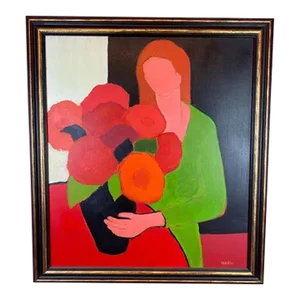 Maurice Potier Painting – Oil on Canvas