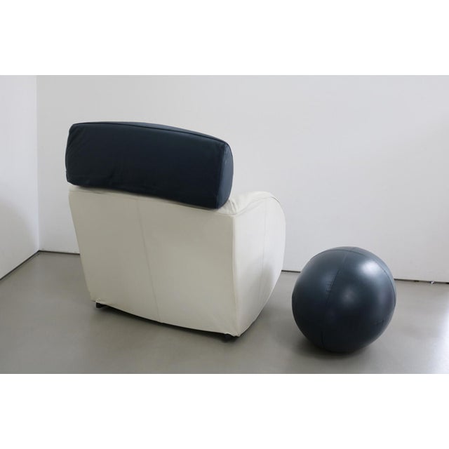 Set of Mama Rocking Chair with Ottoman, 1990s For Sale - Image 3 of 13