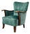 Danish Wooden Armchair, 1970s For Sale