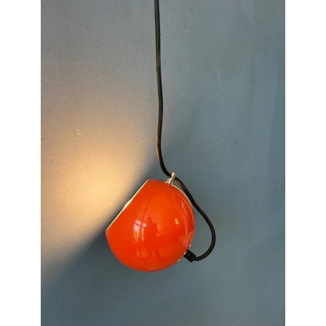 Small Red Adjustable Eyeball Pendant Lamp from Artimeta For Sale - Image 4 of 11