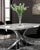 Late 20th Century 19 in Tall Art Glass Clear Lattice Vase by Ion Tamaian For Sale - Image 5 of 14