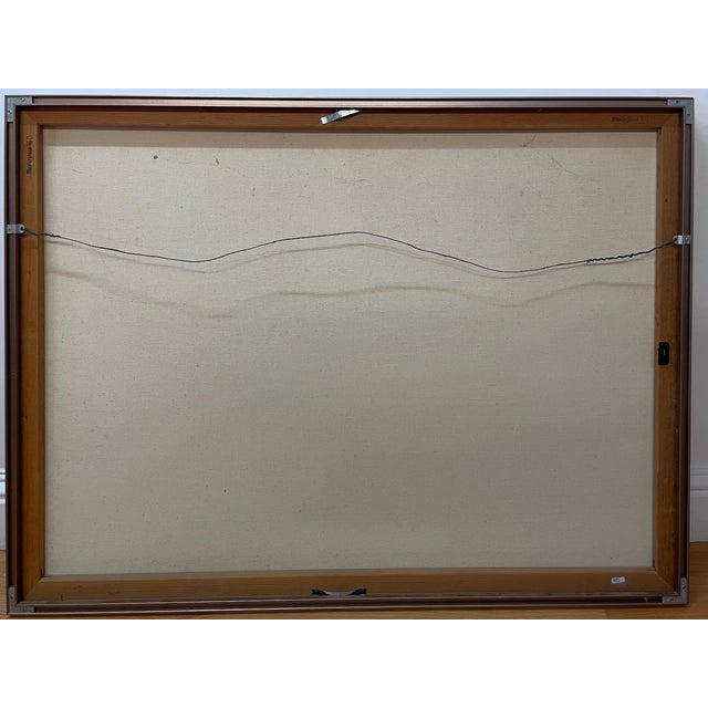 1980s A Boy and His Rooster by Roy Little, 1984 For Sale - Image 5 of 5