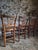 Vintage French Beech Wood Bistro Chairs, 1950s, Set of 6 For Sale - Image 11 of 18