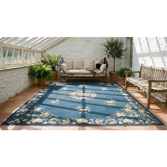 Antique Chinese Peking Rug For Sale - Image 14 of 14