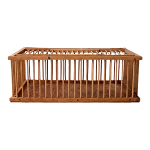 Mid Century Wooden Farm Crate