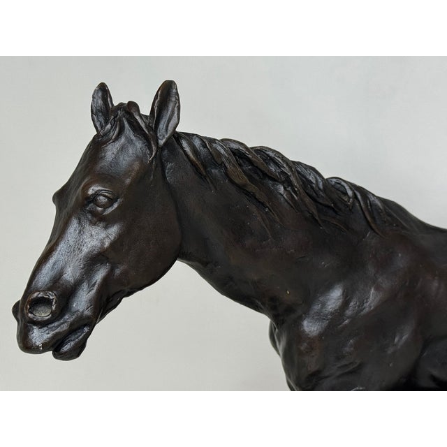 Enzo Plazzotta Galloping Horse Bronze Sculpture – Limited Edition 6/9 – Signed, Museum-Quality For Sale - Image 14 of 18