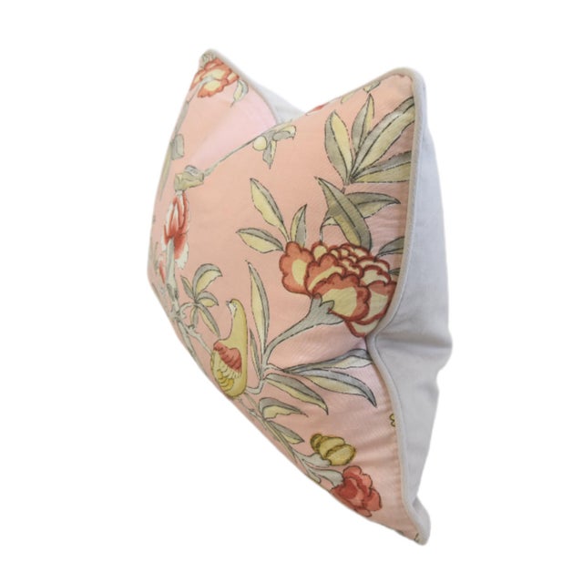Thibaut Thibaut Floral & Birds Giselle Botanical Feather/Down Pillow For Sale - Image 4 of 6