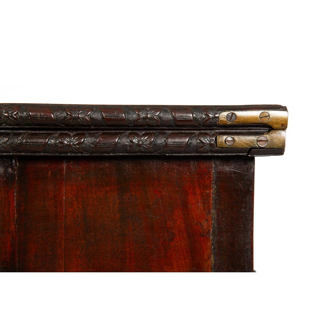 Rare English George III Antique Mahogany Card Game Table Circa 1760 For Sale - Image 11 of 18