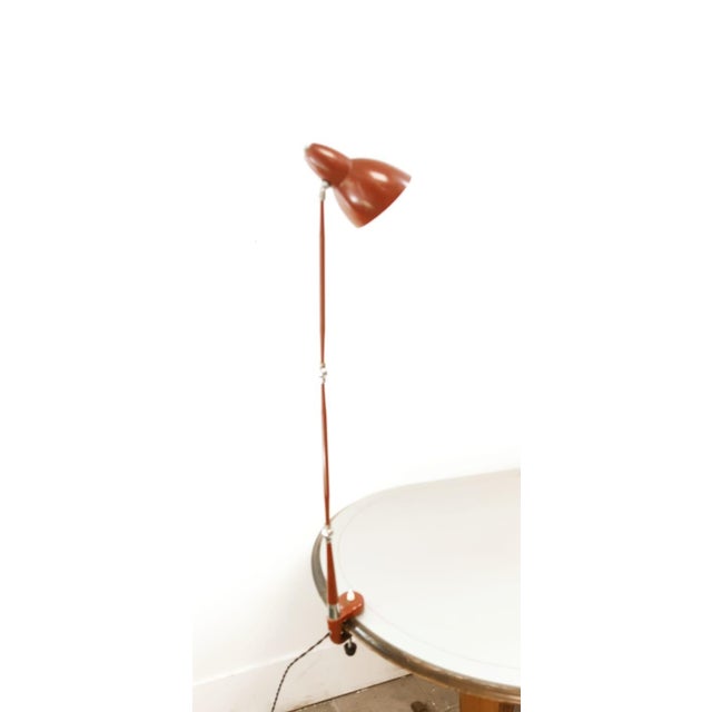 Study Table Lamp with Clamp and Ignition at the Base For Sale - Image 5 of 13