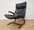 Black Kengu Leather Lounge Chair by Elsa & Nordahl Solheim Rybo Rykken, 1965 For Sale - Image 8 of 14