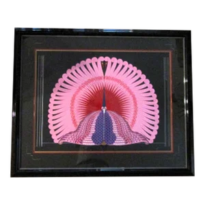 Erté Phoenix Reborn 1983 Framed Serigraph, Signed Numbered 72/300