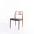Model 79 Dining or Entrance Chair in Teak and Black Leather by Niels Otto Møller, 1960s For Sale - Image 3 of 11