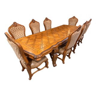 Aico Amini "Tuscano" Dining Set With Eight Chairs For Sale