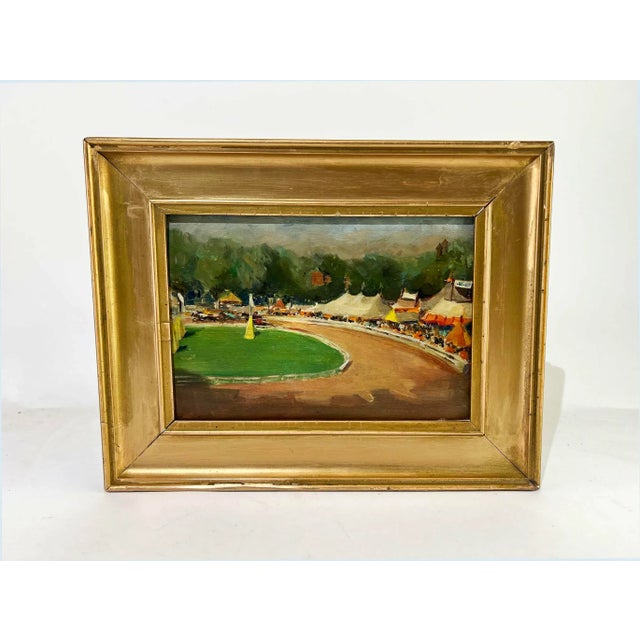 C. 1920s Morgan Colt Impressionistic Oil on Panel For Sale - Image 11 of 11