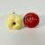 1980s Vintage Portuguese Arts & Crafts Majolica Fall Pear & Apple Salt and Pepper Shakers - Thanksgiving For Sale - Image 14 of 14