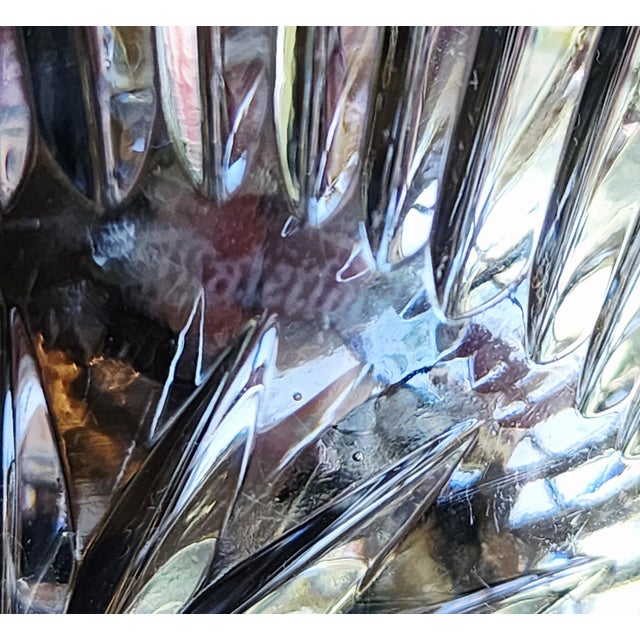 Lismore Roly Poly Cut Crystal Barware Decanter & Faceted Ball Stopper by Waterford For Sale - Image 12 of 13