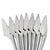 Metal Instrumenta Stainless Steel Flatware by Lino Sabattini for Zani & Zani - Service for 8 For Sale - Image 7 of 9