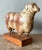Vintage Boho Carved Wood Sheep For Sale - Image 4 of 7