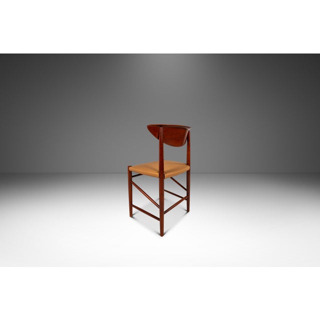 This complete and highly desirable set of six Model 317 dining chairs by Peter Hvidt & Orla Mølgaard-Nielsen for Søborg...