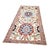 Afghan Sultanabad Wool 3x7 Ivory, Blue & Rust Handmade Runner Rug #1143663 For Sale - Image 4 of 6
