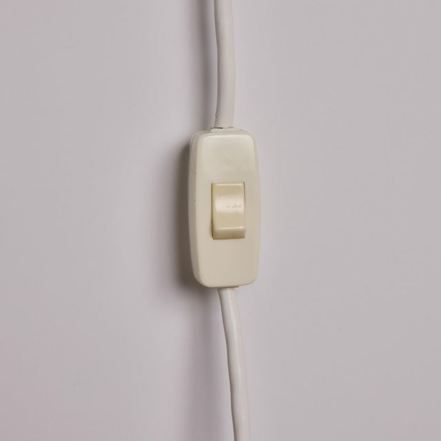 1960s Bent Karlby Model 23.3010 Black & White Adjustable Plug-in Wall Lamp for Lyfa For Sale - Image 13 of 18