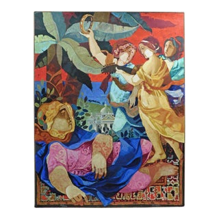 Sunol Alvar "Allegories of Insomnia" 1989 Serigraph on Paper Unframed For Sale