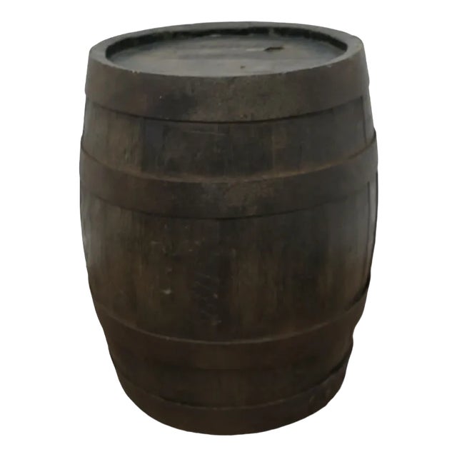 19th Century Sheffield Oak Brewery Barrel For Sale