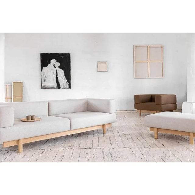 Not Yet Made - Made To Order Grey Alchemist Three-Seater Sofa by etc.etc. for Emko For Sale - Image 5 of 9