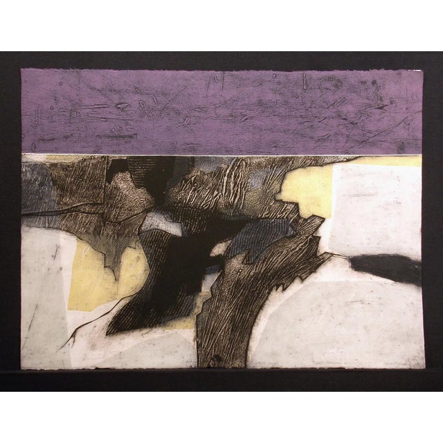 Hand signed collagraph etching. Circa mid 1970s to early 1980s. Comes with gallery certificate of authenticity. Artist...