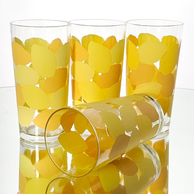 Sunlight, distilled. These tall tumblers wear their lemons like a summer dress—carefree, citrus-bright, and...