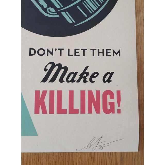 Shepard Fairey (Obey), Earth Preservation, Silkscreen Print For Sale - Image 6 of 8