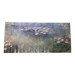 1978 Claude Monet Water Lilies – St. Louis Art Museum Exhibition Poster (Giverny) For Sale