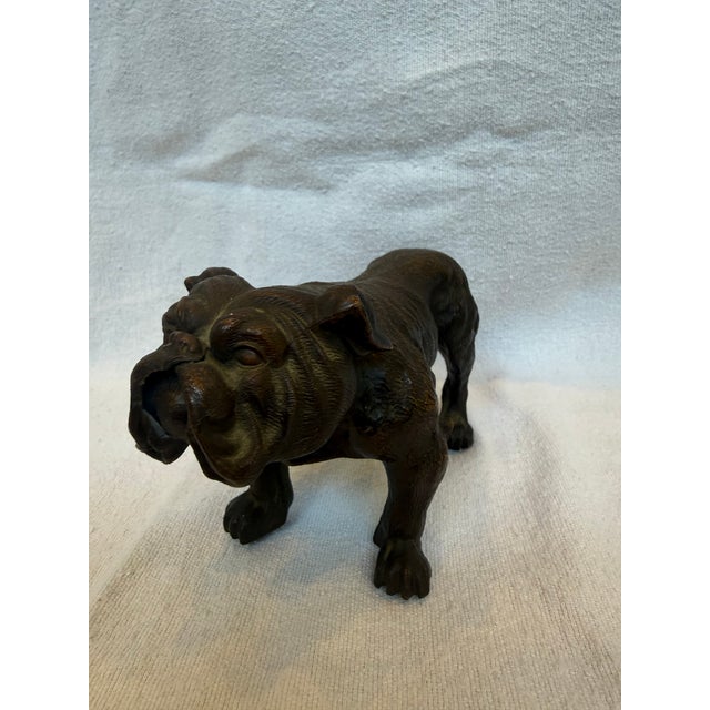 1930s Cast Iron Bulldog For Sale In Los Angeles - Image 6 of 12