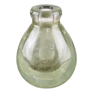 Murano Glass Vase attributed to Flavio Poli For Sale