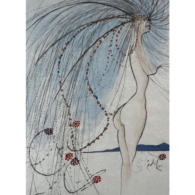 ARTIST: Salvador Dali TITLE: Diane de Poitiers MEDIUM: Etching SIGNED: Hand Signed EDITION NUMBER: LXVI/C MEASUREMENTS:...