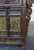 Brown Carved Elm Dual-Drawer Cabinet For Sale - Image 8 of 13