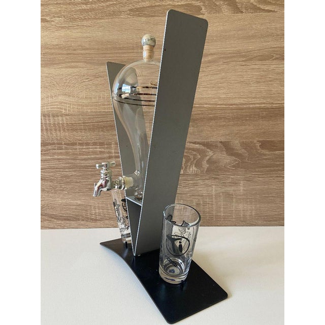 Liqueur Fountain in Blown Glass from Muja, 1970s For Sale - Image 6 of 10