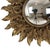 Mid-Century Modern Small Rococo Italian Sunburst Mirror, 1960s For Sale - Image 3 of 16
