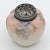 Antique Mount Washington Hand Painted Burmese Art Glass Melon Shaped Shaker, Circa 1890 For Sale - Image 12 of 12