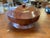 Brown Late 20th Century Burlwood Covered Bowl For Sale - Image 8 of 9
