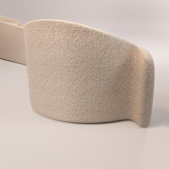 Textile Baïne Sand Sofa by Jérôme Bugara For Sale - Image 7 of 10