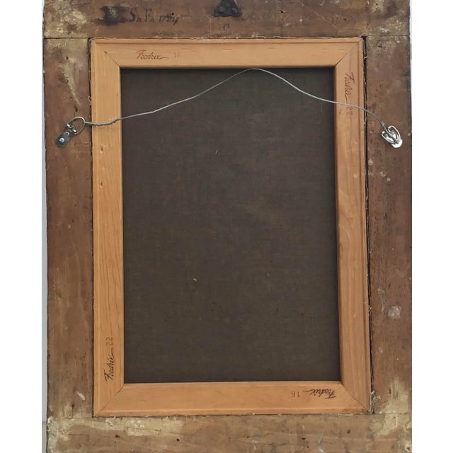 Antique Old Master Floral Still Life Oil Painting Flowers 18th Century Italian For Sale In Tampa - Image 6 of 9