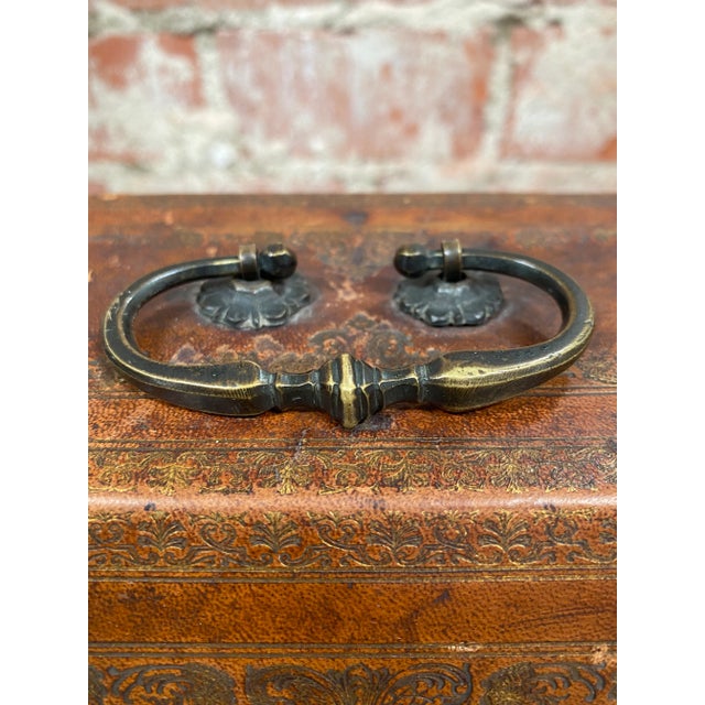 Animal Skin Vintage 1950s Leather Bar Set Box For Sale - Image 7 of 9