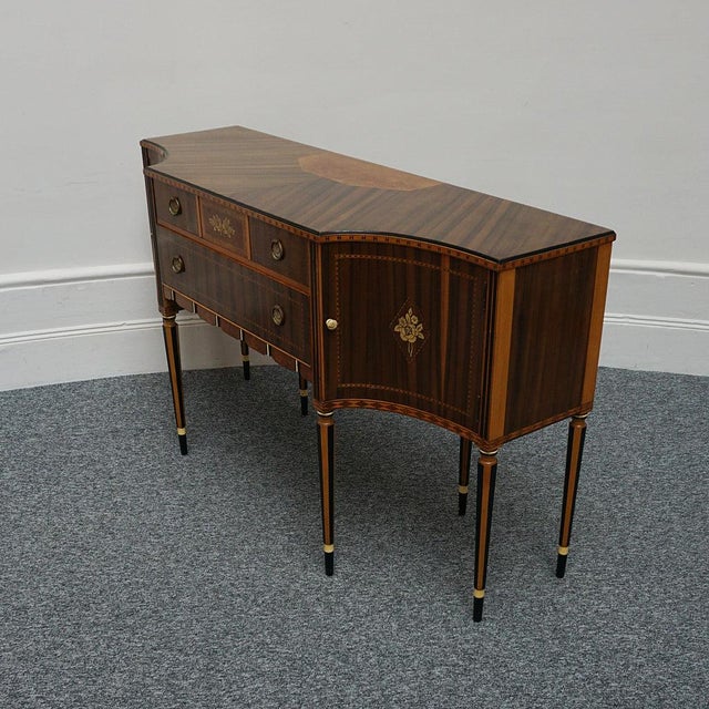 Art Deco Sideboard in Australian Walnut Veneer, 1940s For Sale - Image 10 of 16